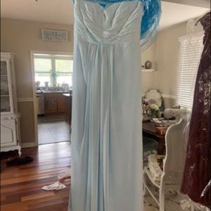 Long Strapless Dress